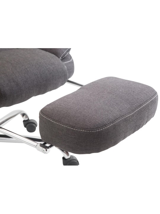 Chaise de bureau Castle en tissu, gris foncé Chaise de bureau Castle en tissu, gris foncé