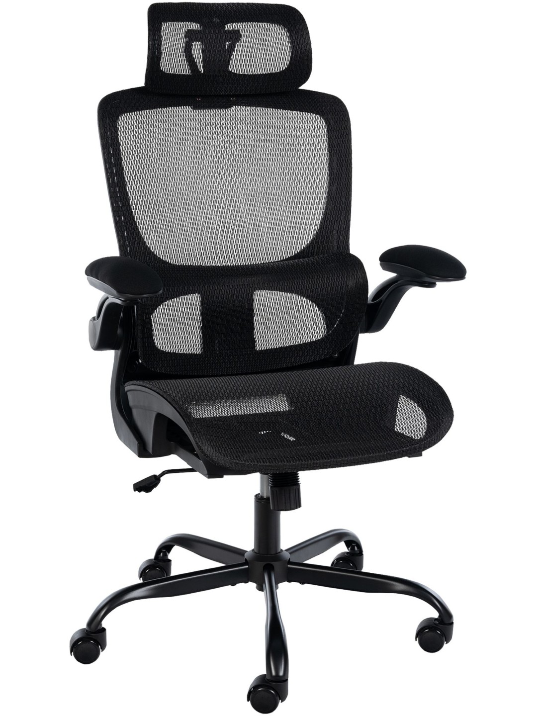 Chaise de bureau Kaylee, noir