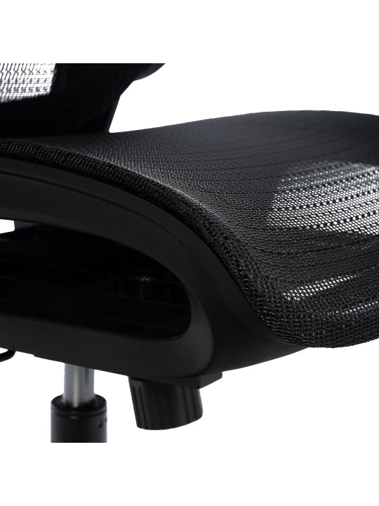 Chaise de bureau Kaylee, noir