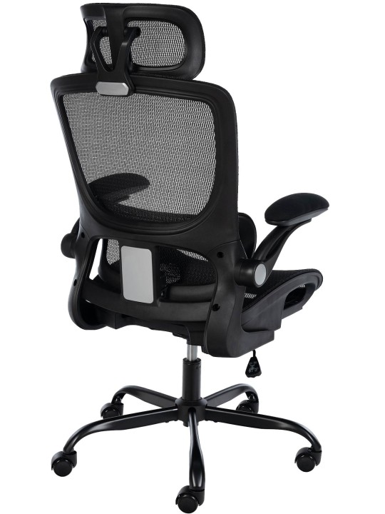 Chaise de bureau Kaylee, noir