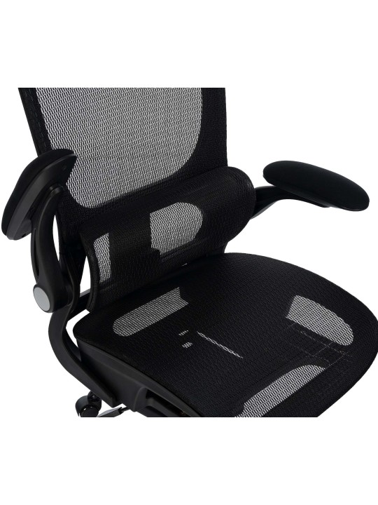 Chaise de bureau Kaylee, noir