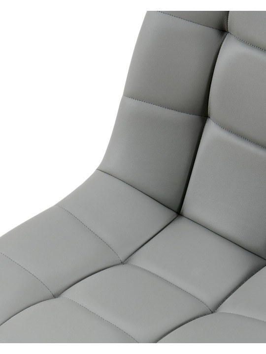 Chaise de salle à manger Antibes simili cuir, gris clair Chaise de salle à manger Antibes simili cuir, gris clair