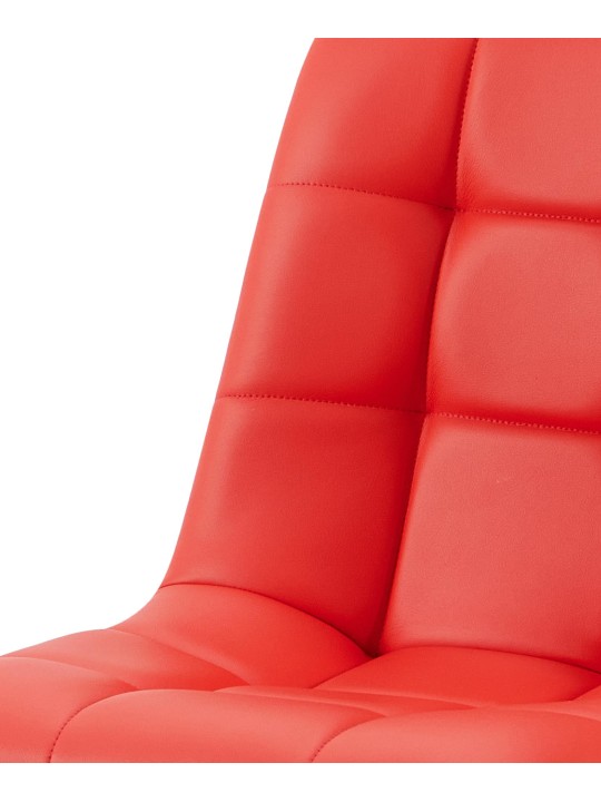 Chaise de salle à manger Antibes simili cuir, rouge Chaise de salle à manger Antibes simili cuir, rouge