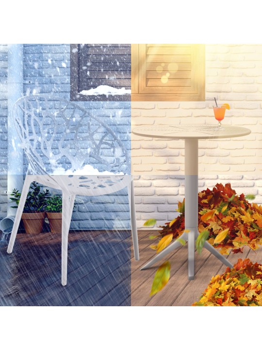 Groupe de sièges Hoscana, blanc Groupe de sièges Hoscana, blanc