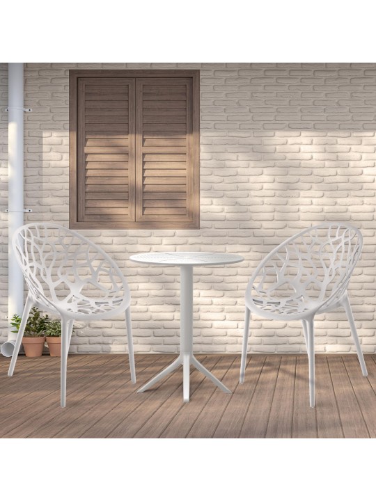 Groupe de sièges Hoscana, blanc Groupe de sièges Hoscana, blanc