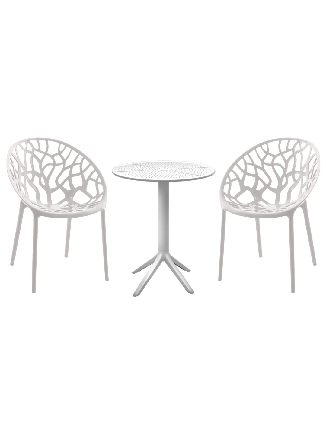 Groupe de sièges Hoscana, blanc