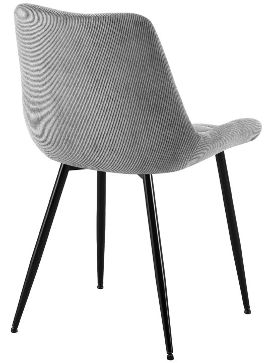 Chaise de salle à manger Sardna Cord, gris Chaise de salle à manger Sardna Cord, gris