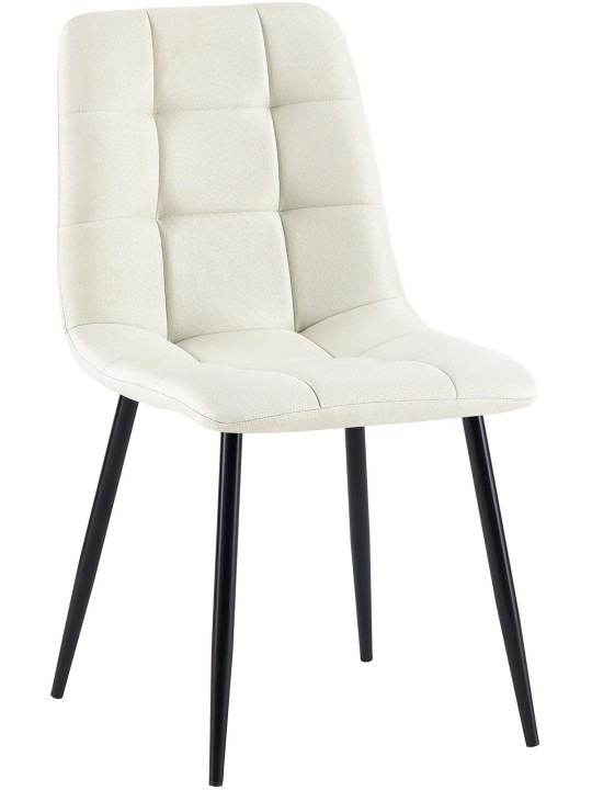 Chaise de salle à manger tissu Antibes, crème Chaise de salle à manger tissu Antibes, crème