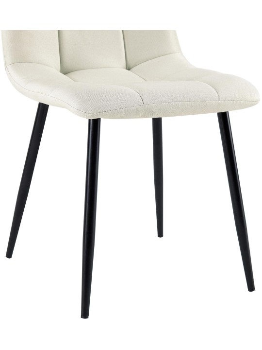 Chaise de salle à manger tissu Antibes, crème Chaise de salle à manger tissu Antibes, crème