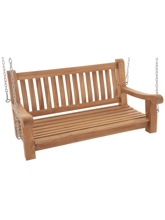 Banc à bascule Joyce 120 cm, teck