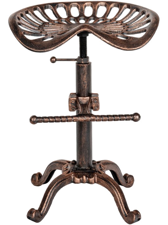 Tabouret de bar Butch, bronze Tabouret de bar Butch, bronze