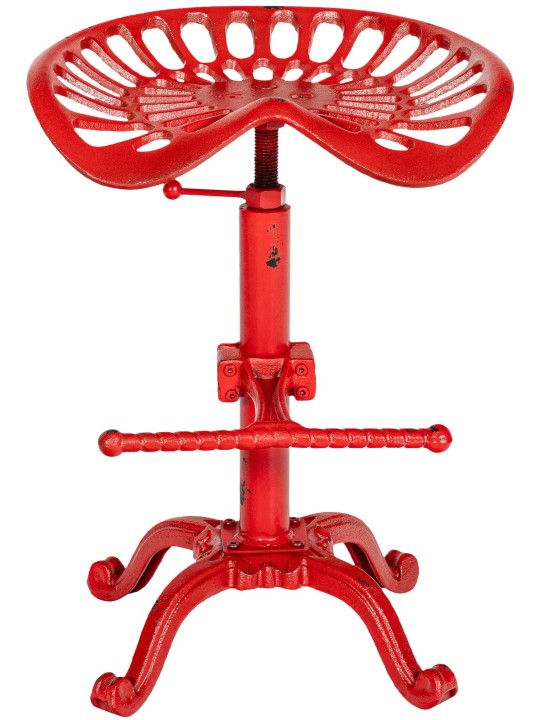 Tabouret de bar Butch, rouge