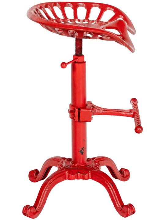 Tabouret de bar Butch, rouge
