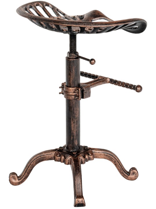 Lot de 2 tabourets de bar Butch, bronze Lot de 2 tabourets de bar Butch, bronze