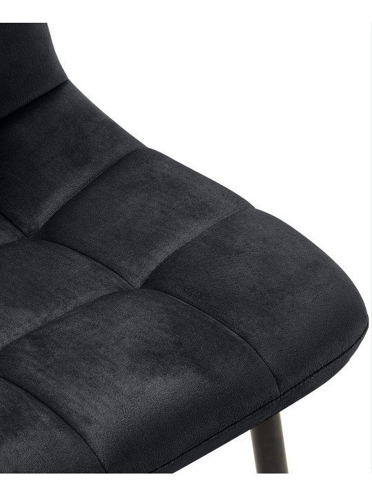 Chaise de salle à manger Antibes, noir