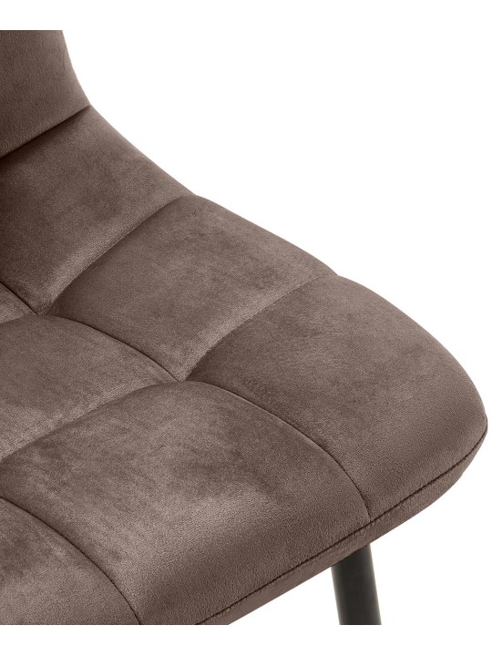 Chaise de salle à manger Antibes, brun