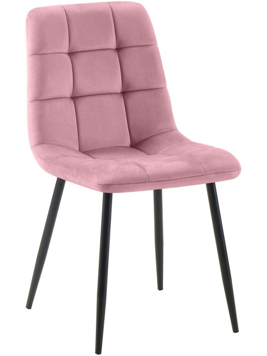 Chaise de salle à manger Antibes, rose Chaise de salle à manger Antibes, rose