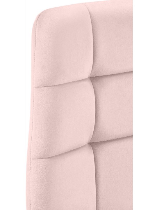 Ensemble de 4 chaises de salle à manger Antibes, rose