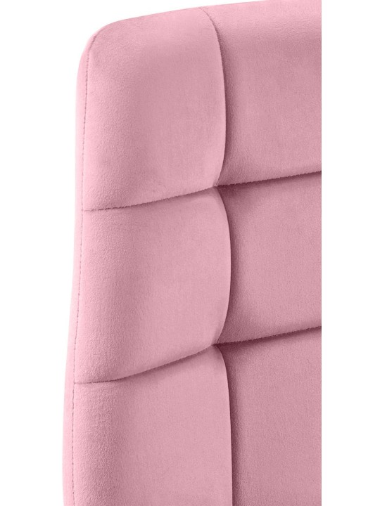 Ensemble de 4 chaises de salle à manger Antibes, rose