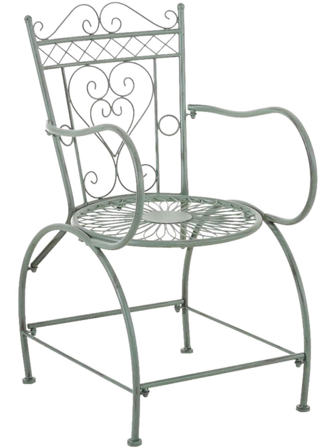 Chaise Sheela, vert antique