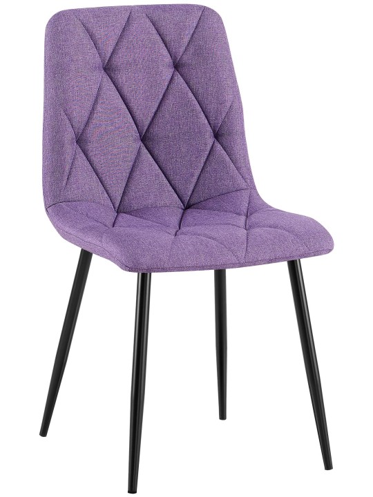 Chaise de salle à manger tissu Clairton, lilas Chaise de salle à manger tissu Clairton, lilas