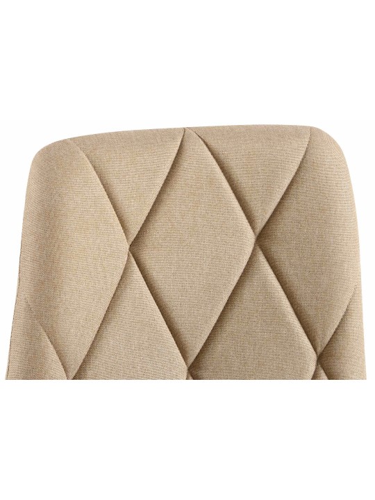 Chaise de salle à manger tissu Clairton, taupe Chaise de salle à manger tissu Clairton, taupe