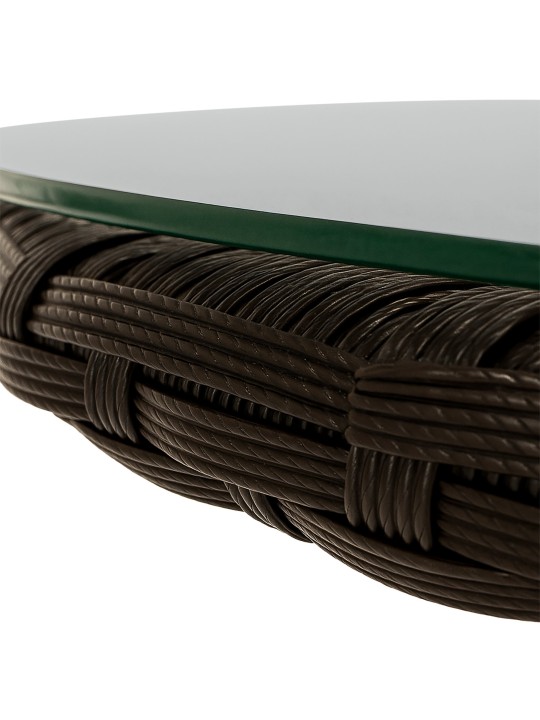 Groupe de sièges Fireda, brun foncé