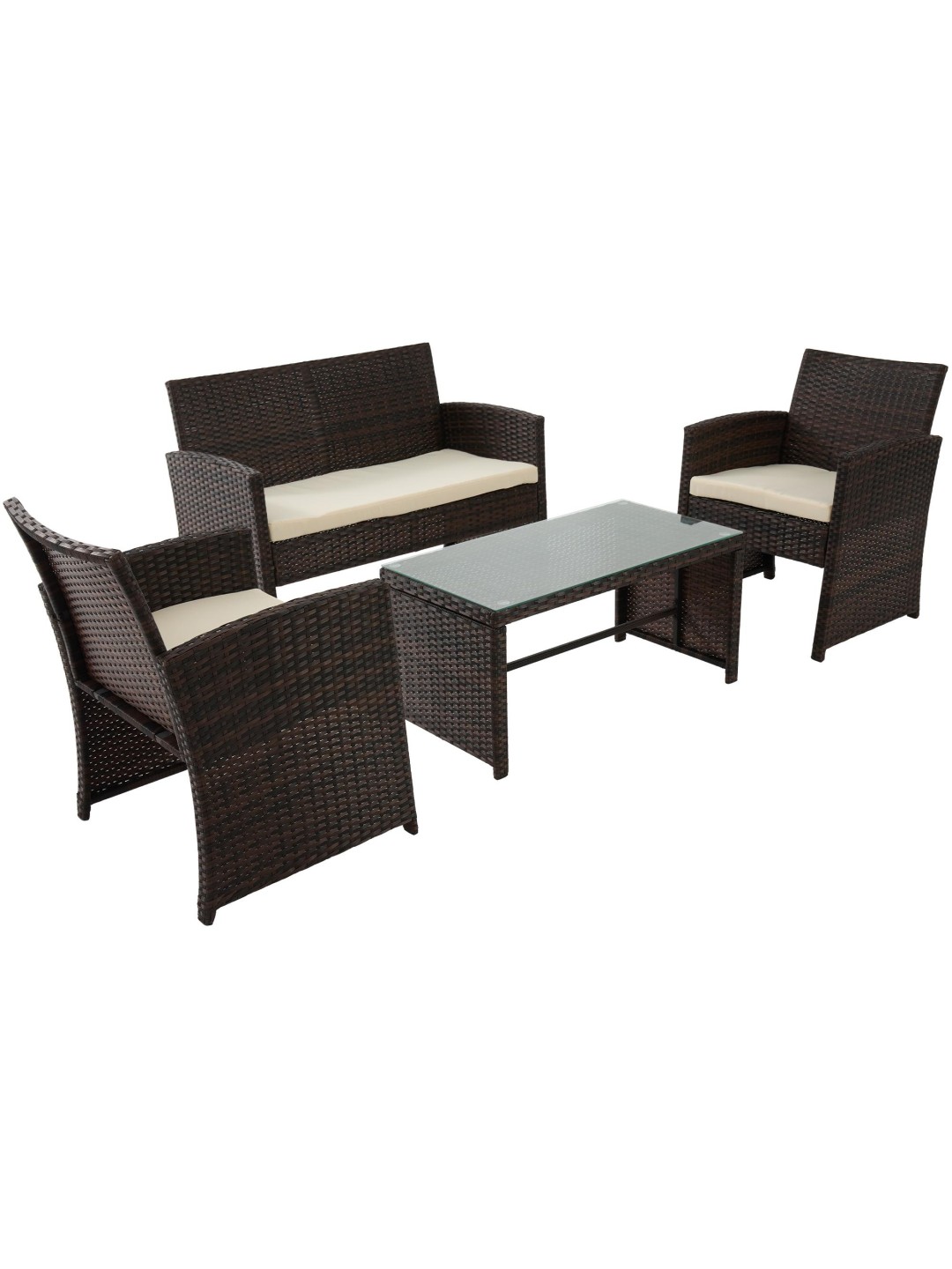 Groupe de sièges Toruba, brun