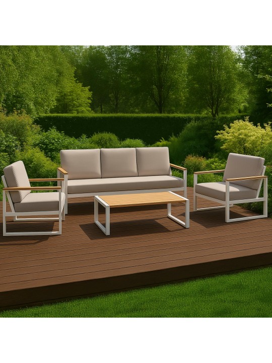 Groupe de sièges Rodiesa, blanc Groupe de sièges Rodiesa, blanc