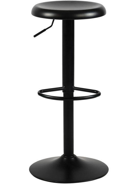 Lot de 2 tabourets de bar Williston, noir