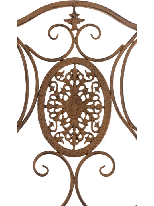 Lot de 2 chaises Sibell, brun antique