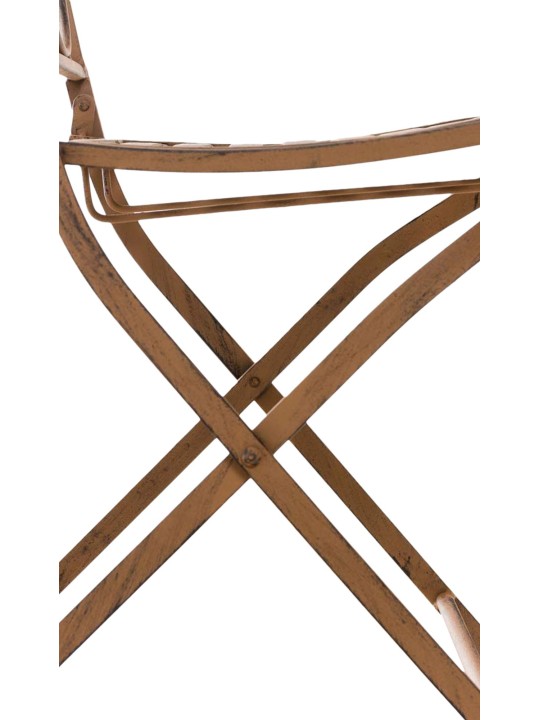 Lot de 2 chaises Sibell, brun antique