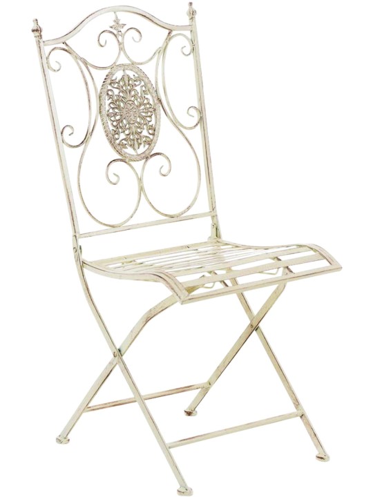 Lot de 2 chaises Sibell, crème antique Lot de 2 chaises Sibell, crème antique