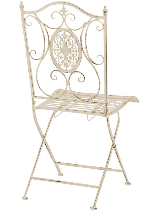 Lot de 2 chaises Sibell, crème antique Lot de 2 chaises Sibell, crème antique