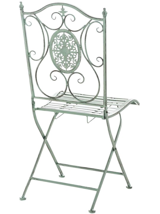 Lot de 2 chaises Sibell, vert antique Lot de 2 chaises Sibell, vert antique