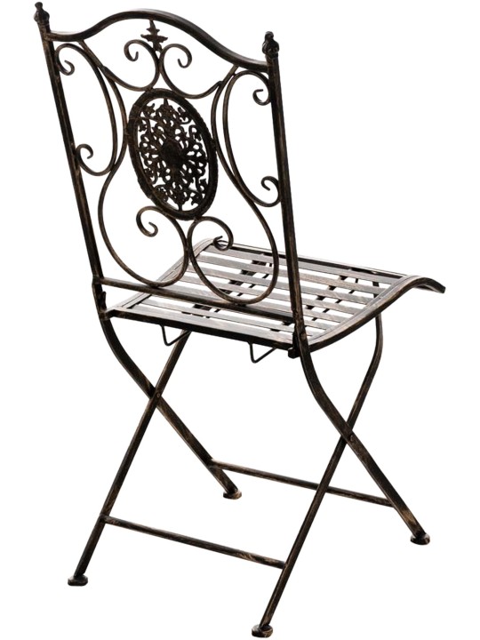 Lot de 2 chaises Sibell, bronze Lot de 2 chaises Sibell, bronze