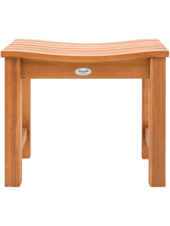 Tabouret Bibury, teck