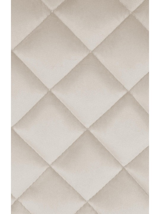 Lot de 2 tabourets de bar Kasson velours, crème Lot de 2 tabourets de bar Kasson velours, crème