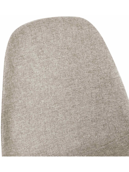 Lot de 4 chaises de salle à manger tissu Napier, crème Lot de 4 chaises de salle à manger tissu Napier, crème