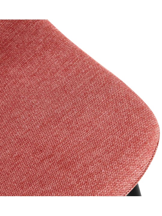 Lot de 4 chaises de salle à manger tissu Napier, orange Lot de 4 chaises de salle à manger tissu Napier, orange