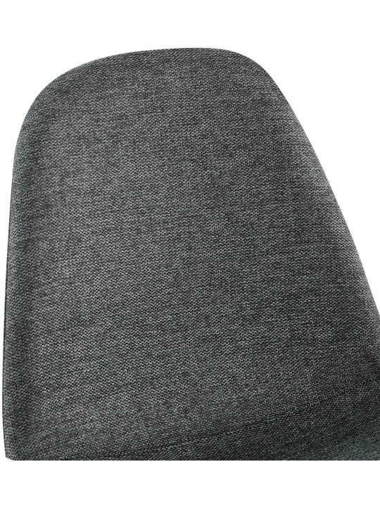 Lot de 4 chaises de salle à manger tissu Napier, gris Lot de 4 chaises de salle à manger tissu Napier, gris