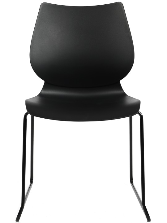 Lot de 2 chaises Houma, noir Lot de 2 chaises Houma, noir