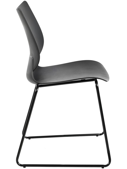 Lot de 2 chaises Houma, noir Lot de 2 chaises Houma, noir