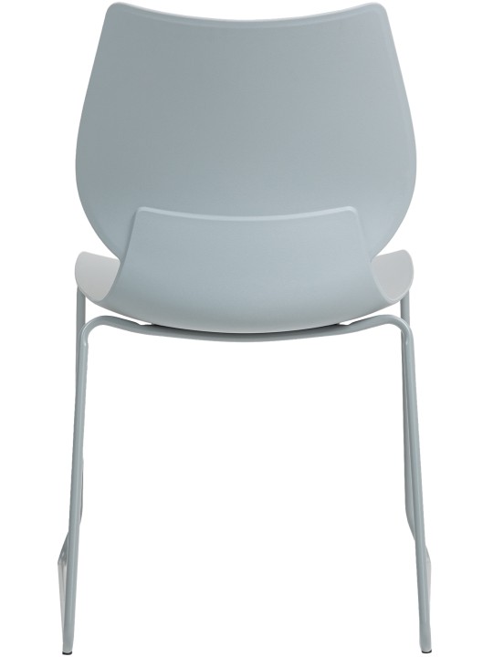 Lot de 2 chaises Houma, gris