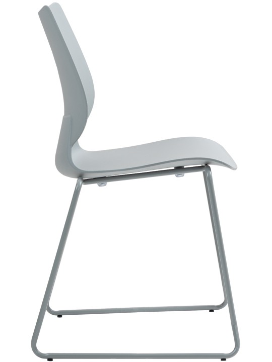 Lot de 2 chaises Houma, gris