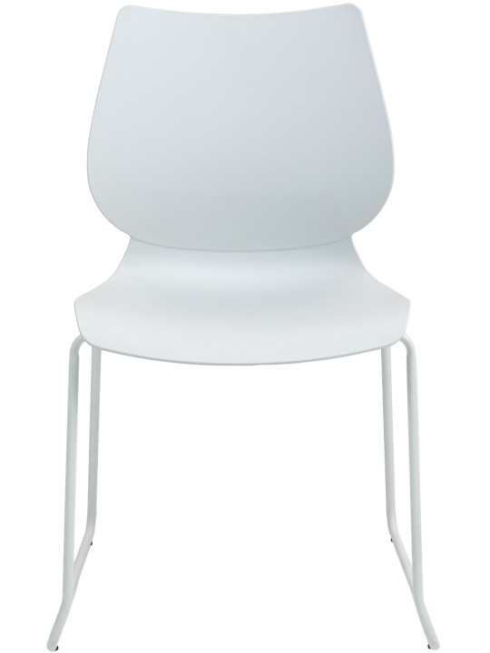 Lot de 2 chaises Houma, blanc