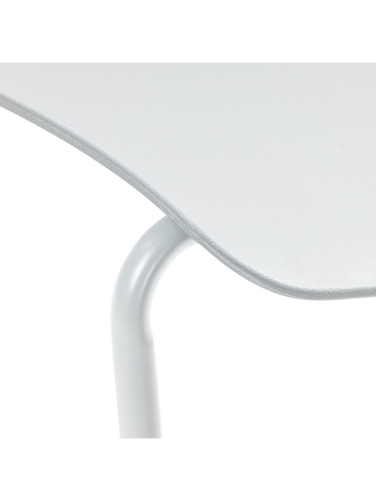 Lot de 2 chaises Houma, blanc