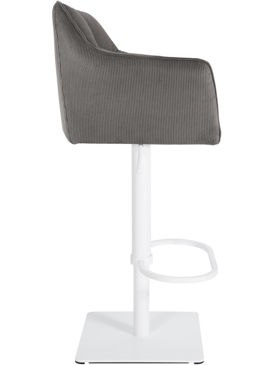 Tabouret de bar Damaso W Cord, taupe Tabouret de bar Damaso W Cord, taupe