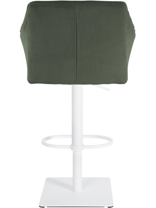 Tabouret de bar Damaso W Cord, vert