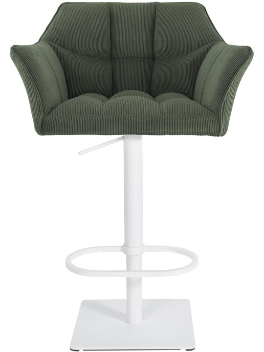 Tabouret de bar Damaso W Cord, vert